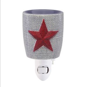 Scentsy Burlap Star warmer